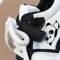 thumbnail image 6 of TIREOW Kids Boys Girls Y2k Platform Shoes Shoelace Walking Running Sport Shoes Ankle Flat Non Slip Sneaker Baby Panda Light Spring Summer Vacation Fashion Casual Shoes, 6 of 8