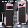 thumbnail image 4 of Dteck for Google Pixel 7 Pro Case, Heavy Duty Drop Protection Hybrid Silicone PC Shockproof Rugged Tough Protective Case for Google Pixel 7 Pro,Pink, 4 of 7