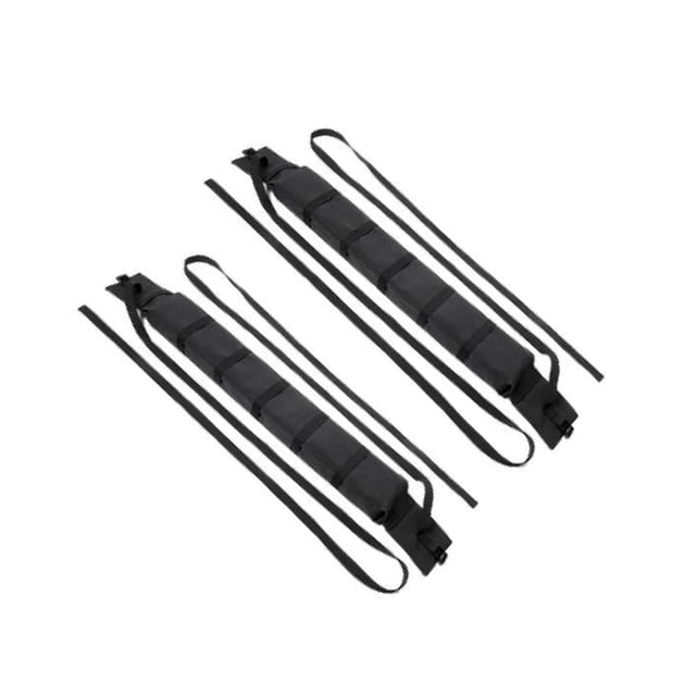 ZLight Universal Car Soft Roof Rack Pads with Carrier Straps Kayak Tie Premium Down