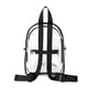 thumbnail image 4 of Qarigey Organizador de bolsas de PVC: el PVC visible y organizado de las pertenencias es resistente al agua y a la humedad Mochilas negro talla pequeña, 4 of 6