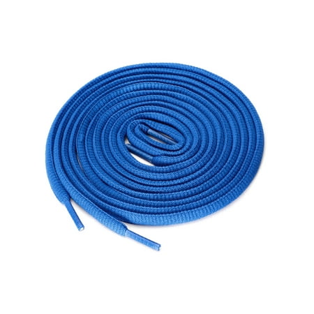 

Allegra K Unisex 2 Pairs Athletic Oval Bootlace Half Round Shoelaces for Sneaker Dark Blue 150 cm/59