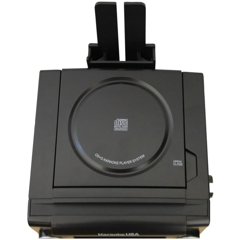 Karaoke USA GQ740 CD+G Karaoke System with 4.3
