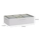 thumbnail image 5 of Caja de almacenamiento con marco para debajo de la cama, tela Oxford, 5 of 9