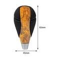 thumbnail image 4 of Miulika Car gear knob, automatic gear knob, premium high performance replacement parts, Yellow, 4 of 4