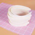 thumbnail image 4 of FESTFENDS Wide Headbands for Women 20Pcs Plastic Hair Accessory White, 4 of 6
