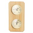 thumbnail image 2 of Wooden  Hygrothermograph Golden Plate 0 To 120 Celsius 0 To 100 Humidity   For Indoor Family, 2 of 8