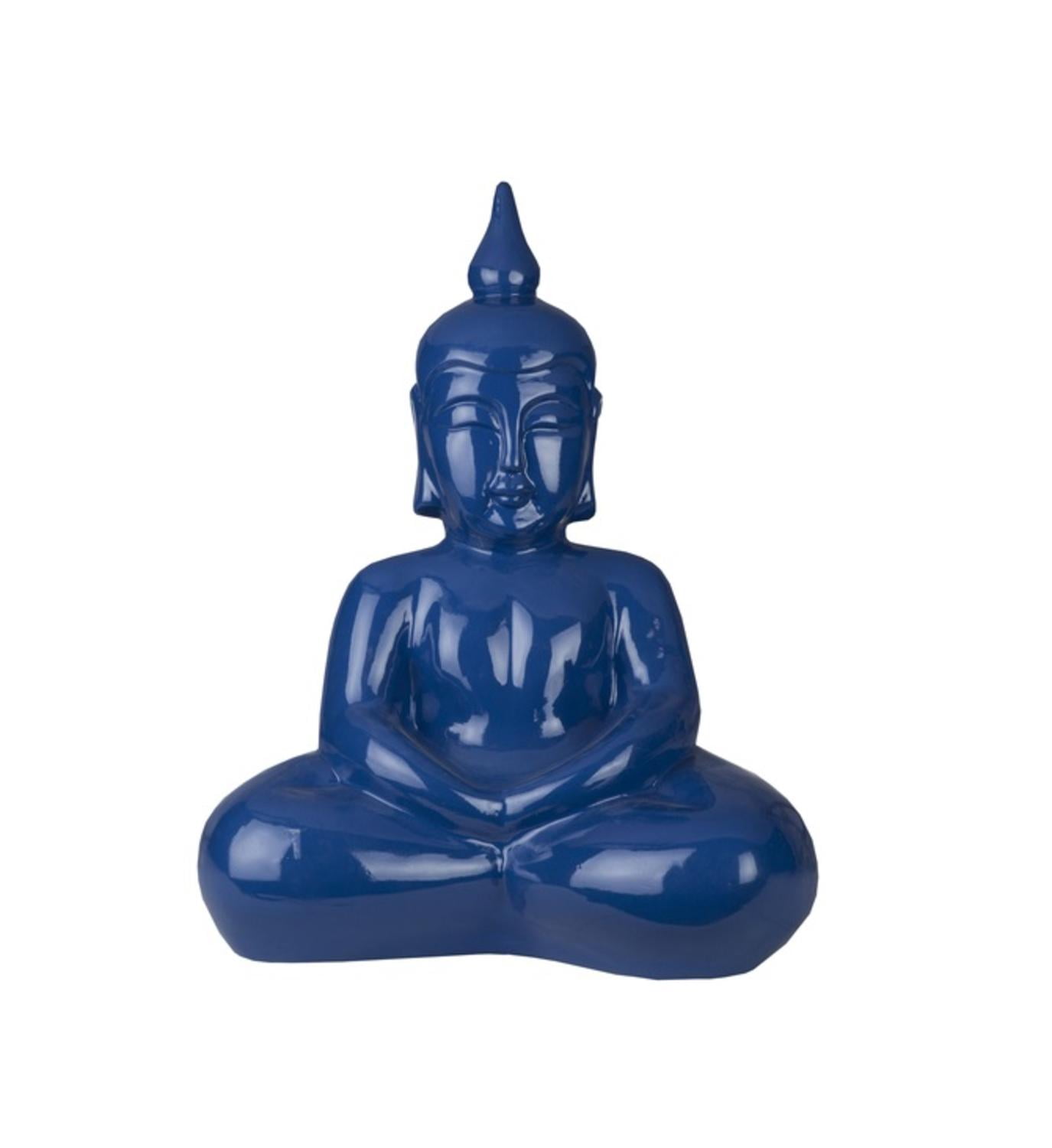 Buddha Sitting Buddha Skateboard Wax Blue