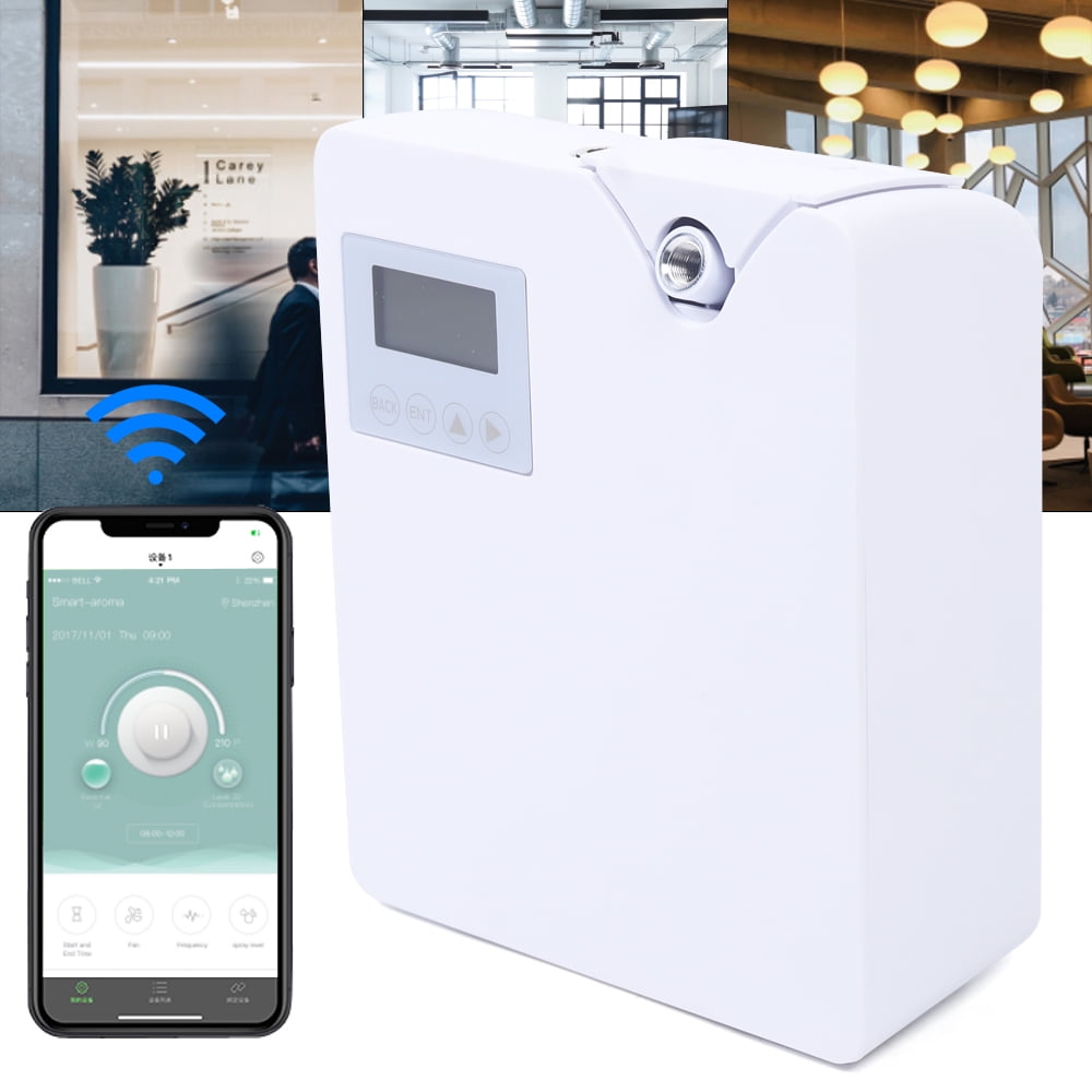 Anqidi HVAC Essential Oil Nebulizing Diffuser Scent Machine LCD