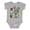 AC-Heather Grey, variant on Love Earth Environmental Bees Boys or Girls Baby Bodysuit