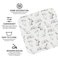 thumbnail image 3 of Gaeub Rabbit Eating Print 4 Pcs Leather Coasters for Drinks ,Drink Coasters Sets,Drink Table Cup Coasters for Living Room Kitchen Coffee Decor-Square, 3 of 6