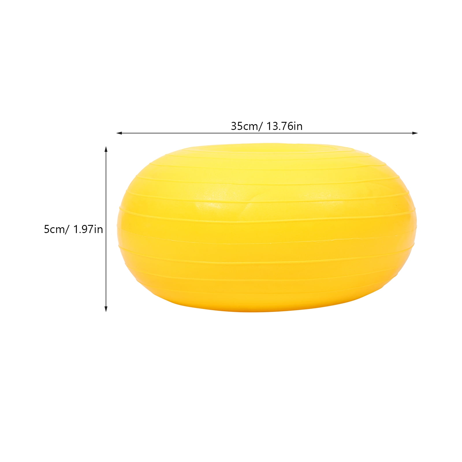 AURARMLET 1Pack Portable PVC Yoga Ball for Balance Training Exercise Accessories