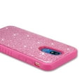 thumbnail image 2 of GSA Chunky Glitter Bling Candy Case for LG K40/Harmony 3 - Hot Pink, 2 of 4