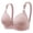 Rose Gold, variant on KHONTS Women's Polka Dot Printed Push up Bras Lush Gathering No Underwire Bra Lifting Lush High Supportive Bralettes Rose Gold 44