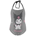 thumbnail image 5 of Kuromi And My Melody Girls One Piece Swimsuits Hawaiian Summer Swimwear Beach Bathing Suit Outfits, 5 of 7