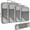 Gray, variant on Seetaras Mesh Compression Packing Cubes Lightweight Travel Bags Luggage Packing Organizer Compression Packing Cubes For Travel