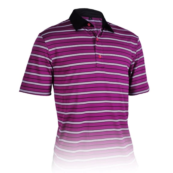 Monterey Club Men's Tour Deluxe Texutre Golf Polo Shirt #3614