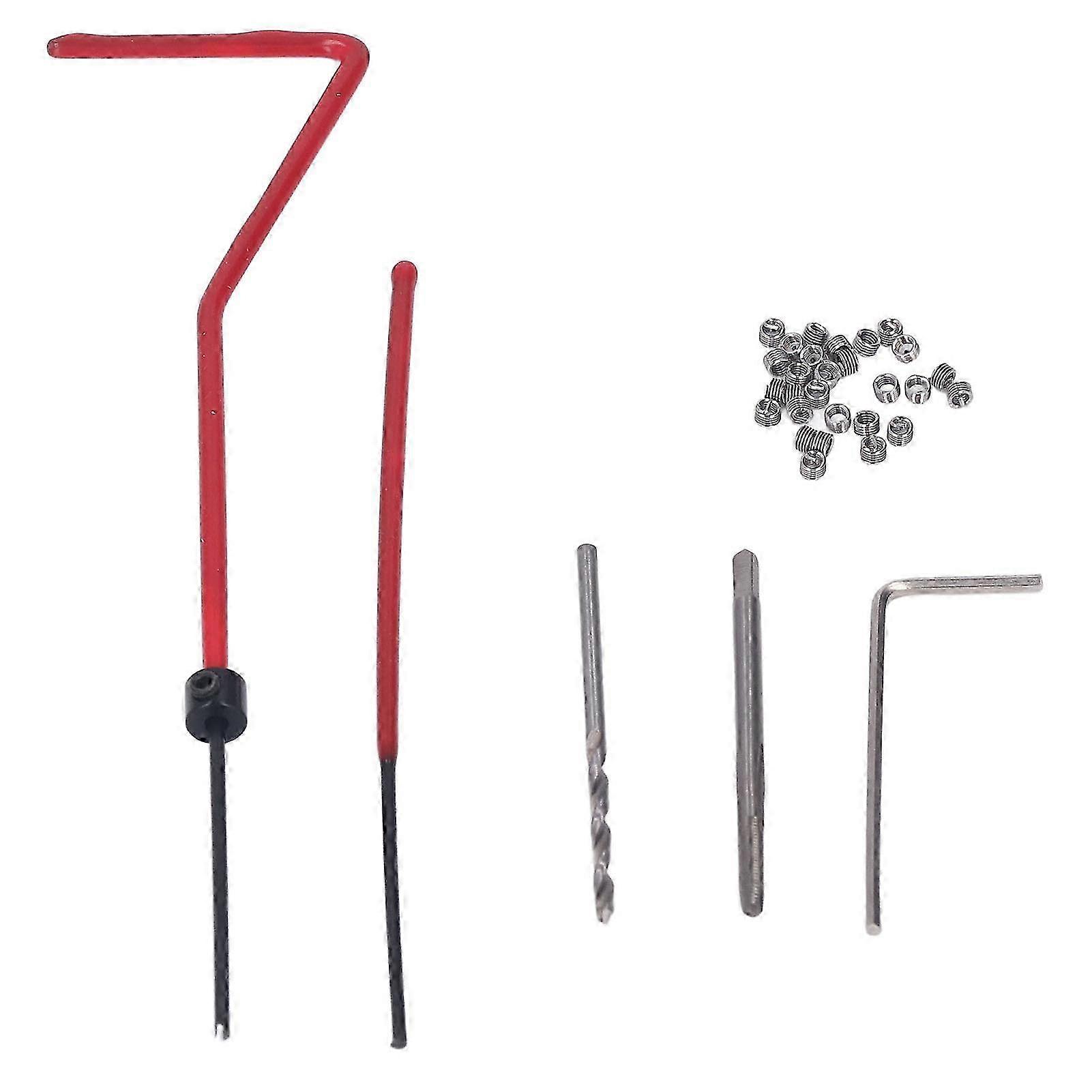Lug Ripper Replacement Bit Thread Repair Kit Metal Drill Bit Thread Tap Insert Lug Breaking ...