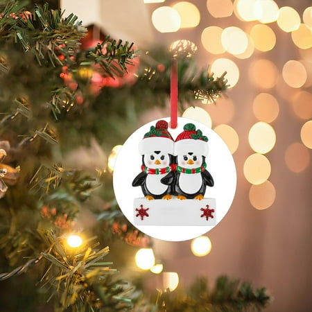 

Kokovifyves Home Decor Clearance Pvc Art Personalized Penguin Towel Christmas Pendant Christmas Holiday Decor