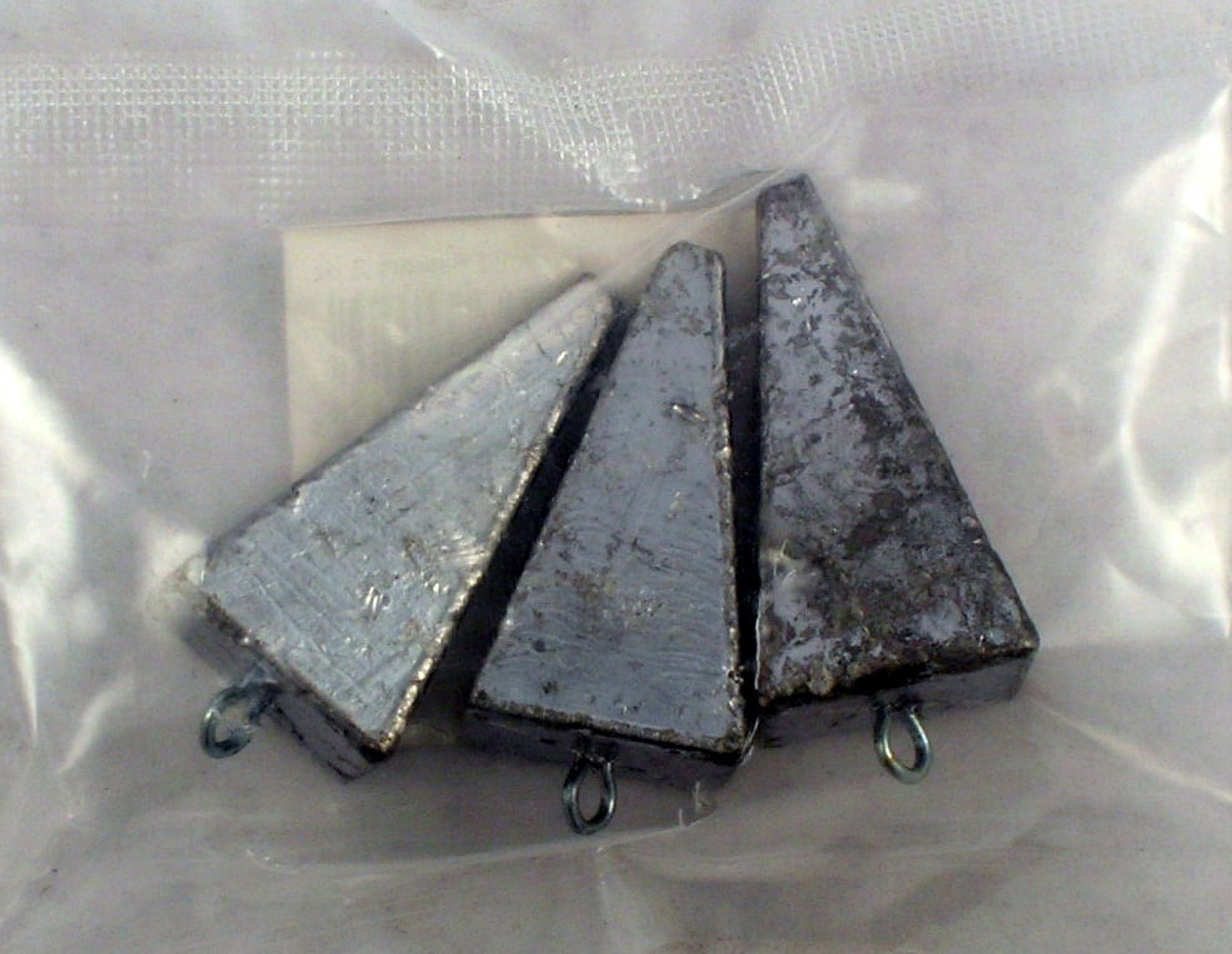 Hawaiian Angler 3oz Pyramid Sinker Fishing Weights