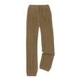thumbnail image 5 of Pantalones club de punto sexy con aberturas para mujer - Prenda de croché de cintura alta para la playa/fiestas, S-L, 5 of 5