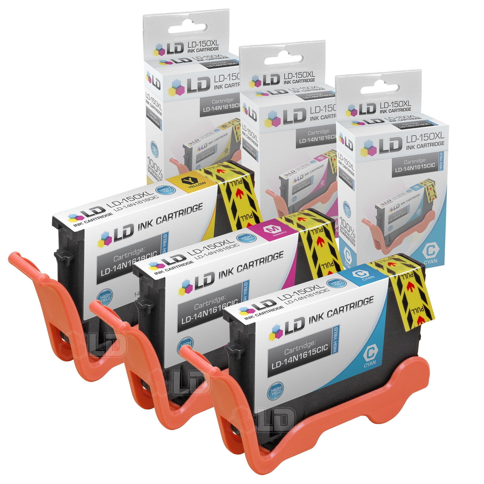 10x NoN-OEM 150XL Ink Cartridge for Lexmark Pro715 Pro915 S315 S415 S515 