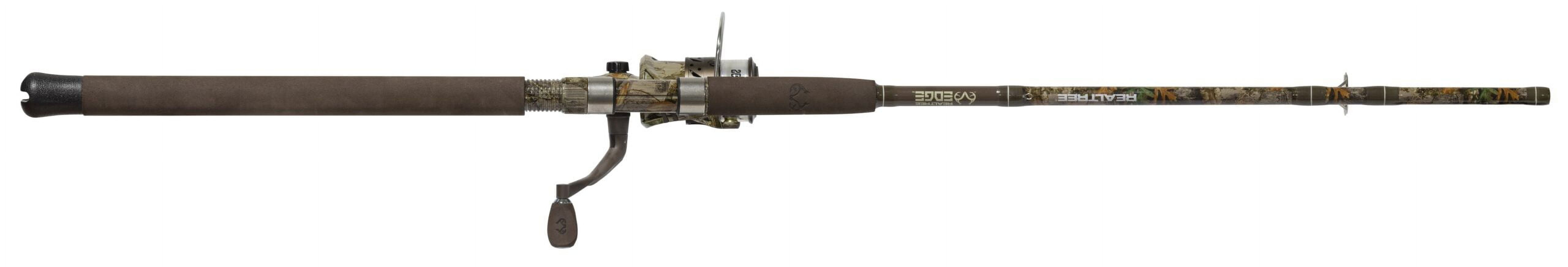 Realtree 7ft Medium Fiberglass Spinning Combo Catfish Fishing Rod and Reel