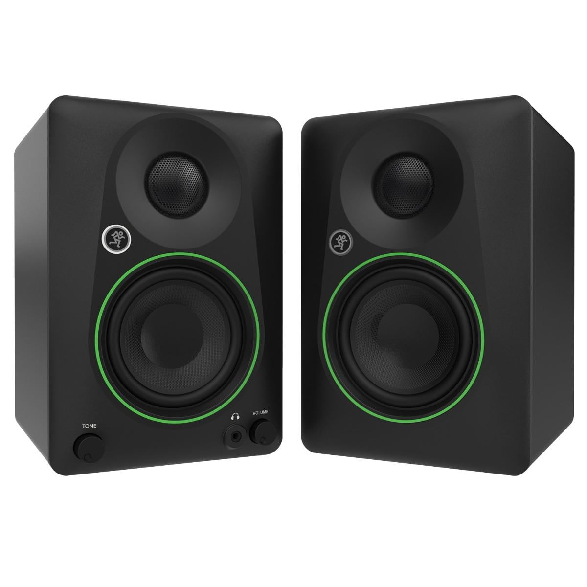 Mackie CR3.5 3.5" Powered Studio Monitors with Desktop Stands Package