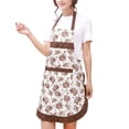 thumbnail image 2 of Reheyre Baking Apron - Soft Texture with Pocket, Waterproof Sleeveless Anti-oil Ladies Fashion Cooking Apron for Kitchen, 2 of 8