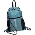 thumbnail image 1 of HUGFEGWE Drawstring Backpack Rucksack Volleyball Folding Basketball Knapsack Casual Daypack for Running Swimming Climbing Training Gym U2537-17381, 1 of 7