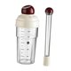 thumbnail image 2 of Juego de coctelera y mortero, botella mezcladora de bebidas a prueba de fugas de 600 ml, accesorios de bar para principiantes, frutas, té, cafetería Rojo, 2 of 8