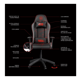 thumbnail image 3 of Silla Gaming Primus Dark Side Negra, 3 of 6