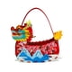 thumbnail image 2 of Bolsa de almacenamiento novedosa hecha a mano con decoración artesanal para el Festival del Bote del Dragón rojo, 2 of 9