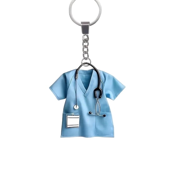 Specollect 1 Pcs Personalized Nurse Keychain Acrylic Cute Gift For Healthcare Worker Appreciation Accessory