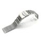 thumbnail image 5 of Correa de reloj de malla de tiburón de acero inoxidable de 22 mm, repuesto para pulsera (plateada), 5 of 5