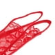 thumbnail image 3 of 2x Lencería de Encaje con Abertura en La Parte Delantera de Las Mujeres T-Back, 3 of 9