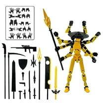 3D Printed Articulated Action Figure - With Multiple Movable Joints For Flexible Articulation, Lifelike Detail, And Customizable Posing Options - For Collectors, Model