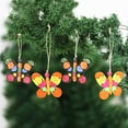 thumbnail image 4 of NOVICA Eco-friendly paper ornaments, 'Butterfly Dreams' (set of 4), 4 of 6