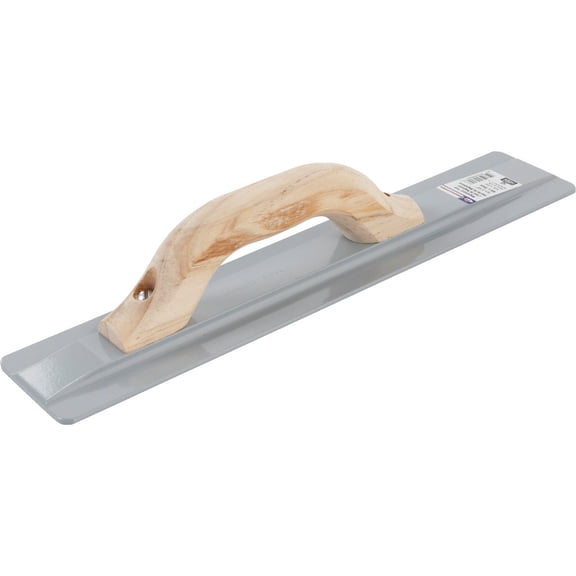 MARSHALLTOWN The Premier Line 145 16-Inch by 3-1/8-Inch Magnesium Float with Wood Handle — Residential Use, Standard Application
