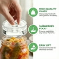 thumbnail image 5 of 3-Pack of Fermentation Glass Weights with Easy Grip Handle for Wide Mouth Mason Jars, 5 of 7