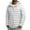 White, variant on COSFO Men's Puffer Jackets Yellow Zip Up Winter Removable Hood Windbreaker Warm Long Sleeve Men Coat