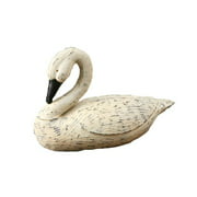 Your Hearts Delight 15 by 9-1/2-Inch Bent Neck Feathered Goose, Large