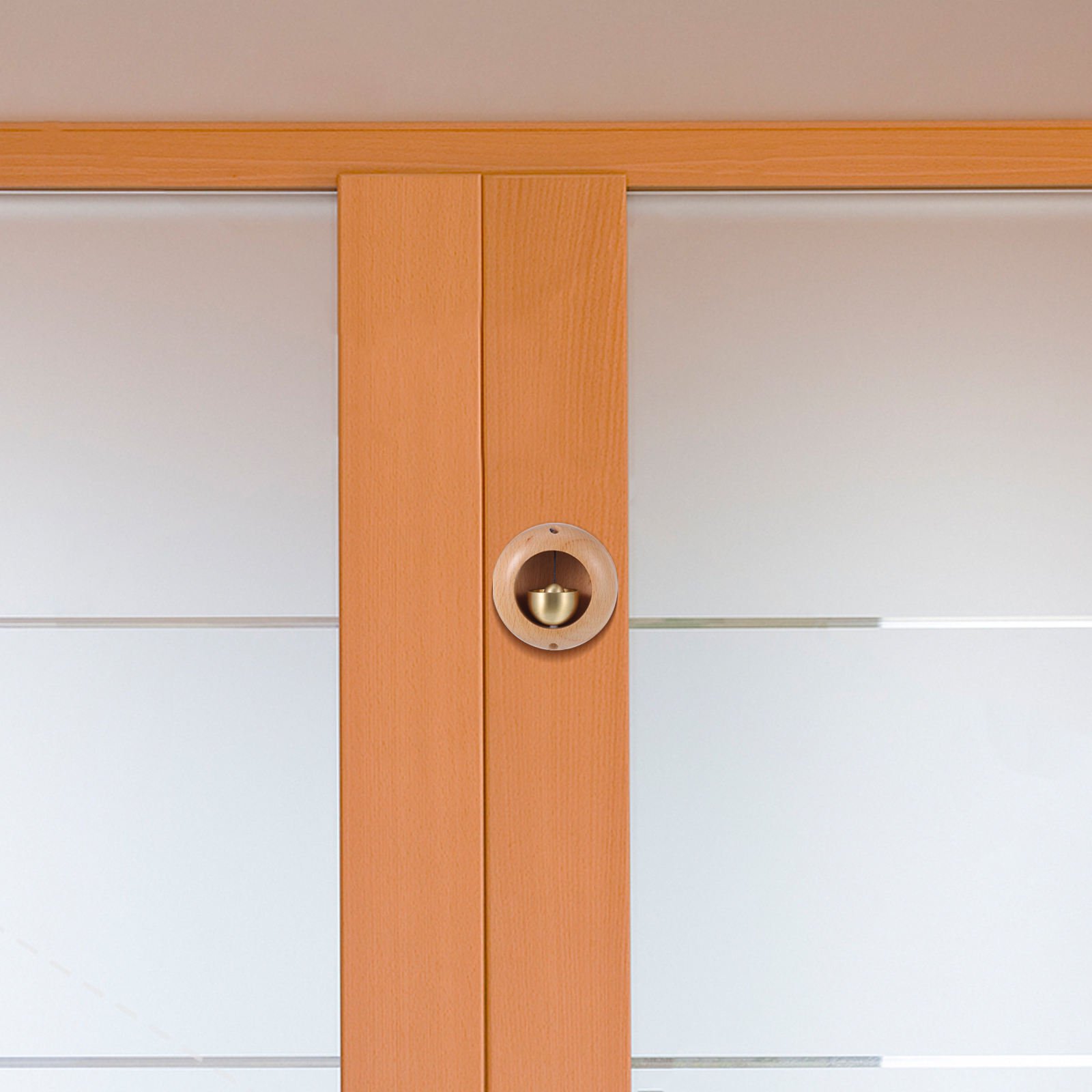 Luxshiny Durable Brass Doorbell Chime with Wind Chime Feature for Office and Store Entry