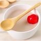 thumbnail image 5 of Set de cucharas de cocina de madera, 6 piezas | Utensilios reutilizables de 13 cm para comer | Cucharas naturales de madera para café para niños y adultos | Herramientas para servir helado, postres, 5 of 9
