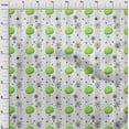 thumbnail image 4 of oneOone Viscose Chiffon Light Green Fabric Halloween Craft Projects Decor Fabric Printed By The Yard 42 Inch Wide, 4 of 4
