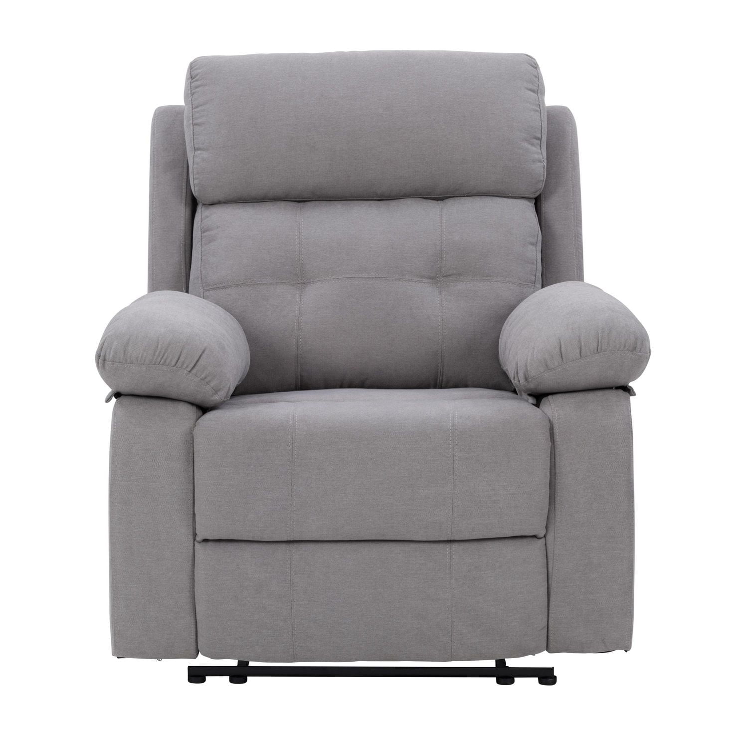 Fauteuil inclinable d'intérieur CorLiving Oren, manuel, en tissu doux et de haute qualité