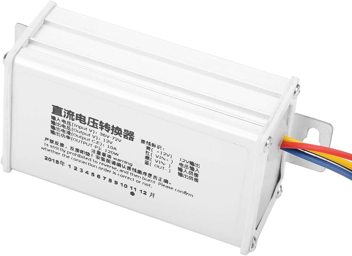 GGB-DC-DC Power Supply,DC Converter Step-Down Power Supply Module 36V-72V to 12V 10A 120W,DC Converter with Stable Performance—0516