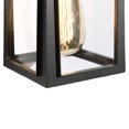 thumbnail image 3 of LNC 1-Light Black Outdoor Wall Light(2-Pack), Lantern Shape Outdoor Wall Sconce, L6"*W 7"* H 11", 3 of 9