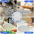 thumbnail image 3 of KALLORY Para Dumplings De Aleación Plateado Duradero Para Y, 3 of 7
