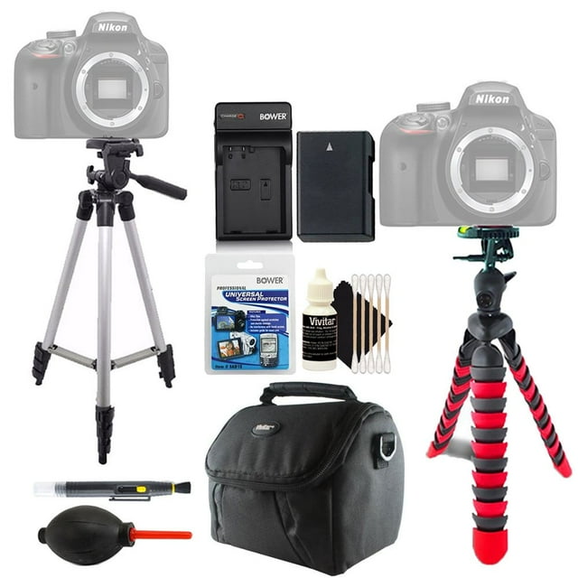 Trípode Teds Electronics, alto y flexible, con accesorios