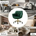 thumbnail image 6 of HULALA HOME Galera Swivel Task Chair with Height Adjustable by  GREEN, 6 of 7